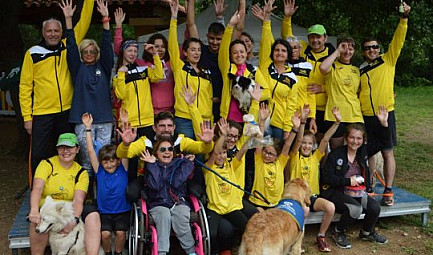 3e Canicross Handi'chiens à Sorède